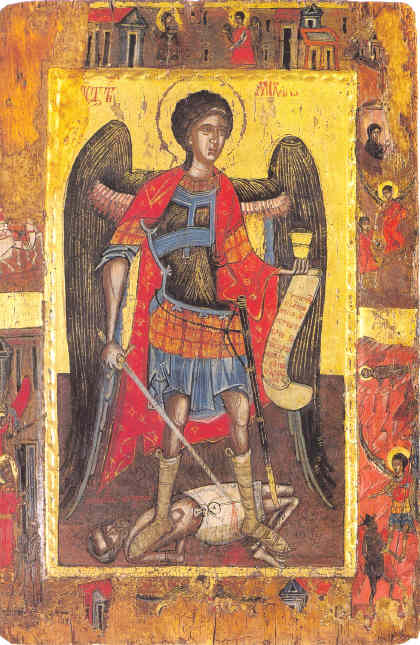 Чудо архангела Михаила в монастыре Дохиар на Афоне.